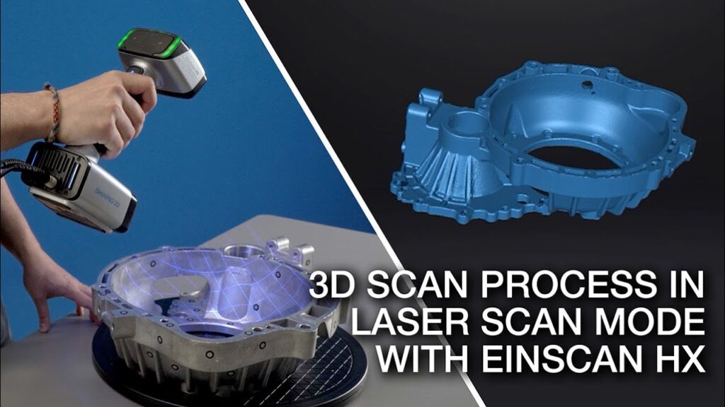 Escaner 3d einscan hx 